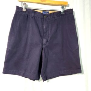 CLUB ROOM BY CARTERS CLUB NAVY BLUE MEN’S SHORT SIZE 32